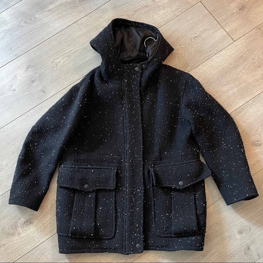 Rag and bone black coat